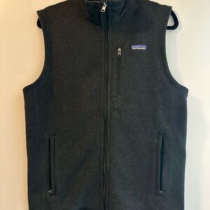 Patagonia Black Better Sweater Fleece Vest - Medium
